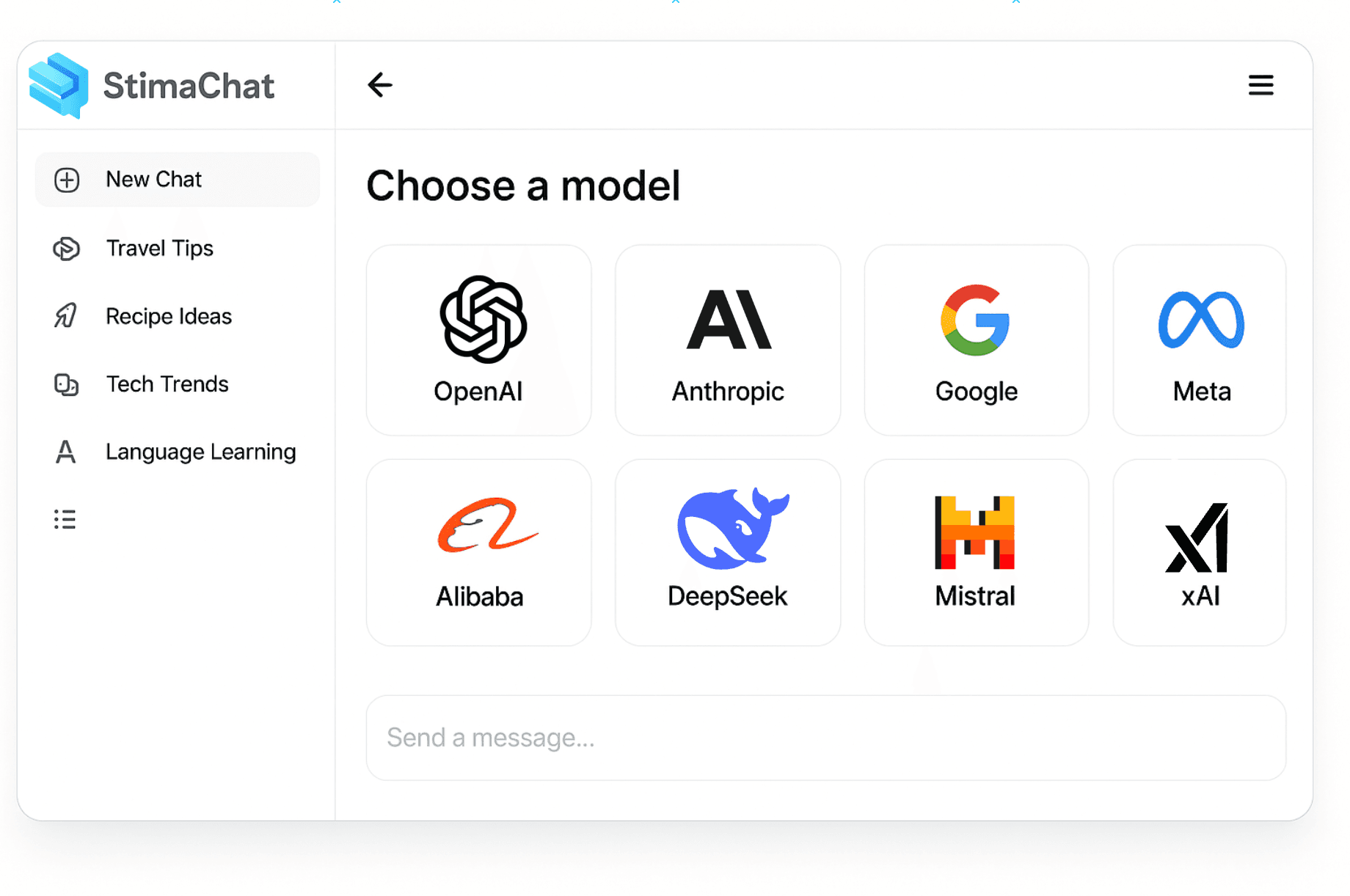 StimaChat App 截圖